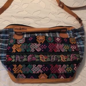 Colorful Patterned Women's Bag